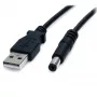 Cabo StarTech.com USB para alimentação de 5,5 mm – tipo M Barrel – 2 m, 2 m, USB, Barrel tipo M