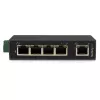 Switch Ethernet industrial StarTech.com de 5 portas – montagem em calha DIN