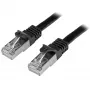 Cabo patch Cat6 StarTech.com - blindado (SFTP) - 0,5 m, preto