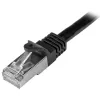Cabo patch Cat6 StarTech.com - blindado (SFTP) - 0,5 m, preto