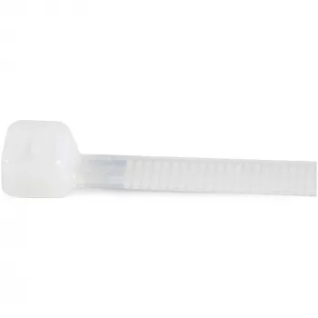 Abraçadeiras StarTech.com 8 polegadas (20 cm) – 1/8 polegadas (4 mm) de largura, 2-1/8 polegadas (55 mm) de diâmetro de feixe, 50 lb (22 kg) de resistência à tração, abraçadeiras de nylon autoajustáveis com ponta curvada – 94V-2/UL listado, pack de 1000 – branco