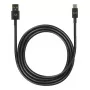 Mobilis 020013 Energia cabo USB-A para USB-C, 1 m, preto