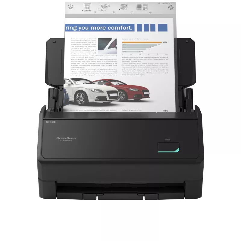 Scanner Ricoh ScanSnap iX2400 ADF 600 x 600 DPI A4 preto
