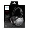 Philips SHP2500/10 auscultadores com fio para TV, circum-aurais, 9 - 23000 Hz, 32 ohm, cabo de 6 m, ficha jack de 3,5/6,3 mm, preto/prateado