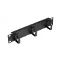 Anel de cabos EQUIP EZMR-10-B — metal, preto, acessório para rack, 1 unid., 174 g