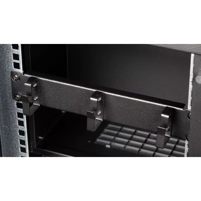 Anel de cabos EQUIP EZMR-10-B — metal, preto, acessório para rack, 1 unid., 174 g