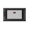 APC NetShelter WX AR106SH4, 6HE, armário de patch 19 polegadas, montagem na parede, pré-montado, 400 mm de profundidade