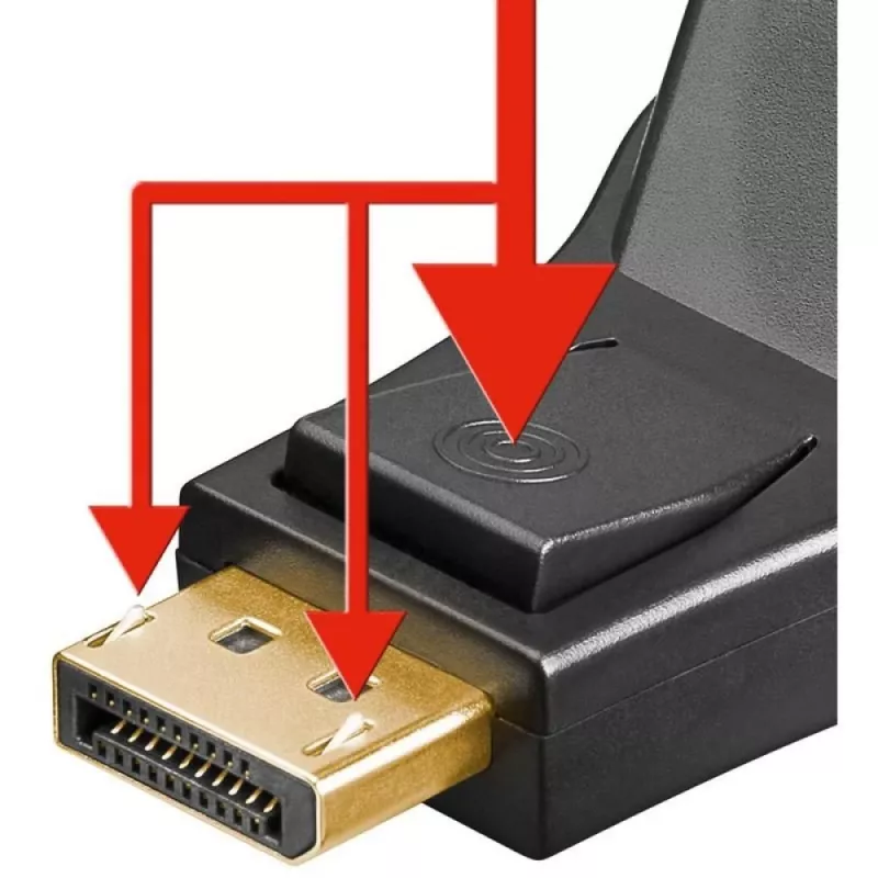 Adaptador DisplayPort Techly DP macho para DVI-I 24 + 5 fêmea IADAP DSP-229