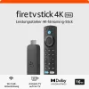 Dongle para Smart TV Amazon 4K Ultra HD USB, Wi‑Fi 6 (802.11ax), 3840×2160, alimentação USB, preto