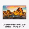 Dongle para Smart TV Amazon 4K Ultra HD USB, Wi‑Fi 6 (802.11ax), 3840×2160, alimentação USB, preto