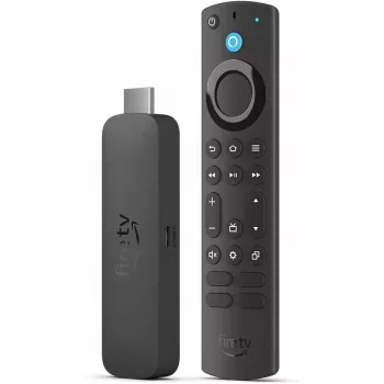 Dongle para Smart TV Amazon 4K Ultra HD USB, Wi‑Fi 6 (802.11ax), 3840×2160, alimentação USB, preto