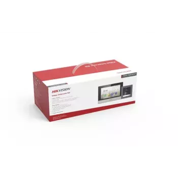 Videoporteiro Hikvision DS-KIS602 2 MP 7 polegadas preto cinzento
