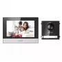 Videoporteiro Hikvision DS-KIS602 2 MP 7 polegadas preto cinzento