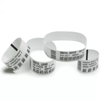 Zebra Z-Band Ultrasoft 25 x 279mm preto, branco