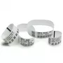 Zebra Z-Band Ultrasoft 25 x 279mm preto, branco