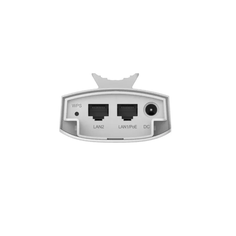 Ruijie Reyee RG-EST100-E ponte sem fios para exterior (ponto de acesso), 2,4 GHz, 300 Mbps, 500 m, 2x Fast Ethernet, PoE, antena direcional de 10 dBi, IP55