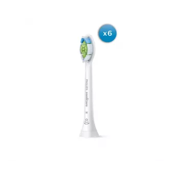 Cabeças de escova de substituição Philips HX6066/87 Optimal White — pack de 6 unid.