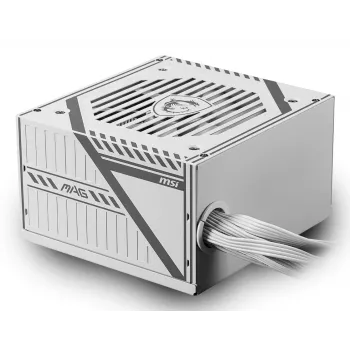 Fonte de alimentação MSI MAG A650BNL 650 W 24-Pin-ATX ATX branco