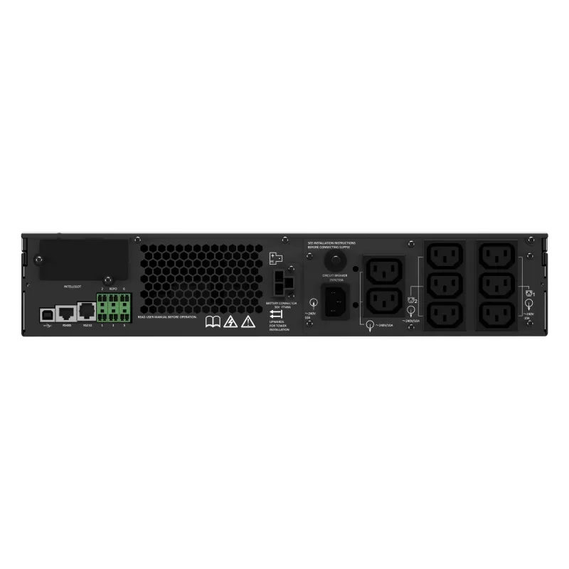 Vertiv Liebert GXT5 UPS de dupla conversão online – 750 VA/750 W | 230 V | com kit de montagem em rack | GXT5-750IRT2UXL