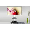 Techly suporte de chão com carrinho TV LCD/LED/Plasma 37-70 polegadas branco