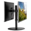 Techly ICA-LCD 402 suporte/mesa para monitor 81,3 cm (32 polegadas) secretária preto