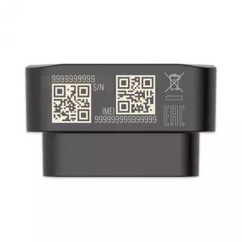 Rastreador GPS Teltonika FMB020 automóvel preto resistente ao pó 0,128 GB