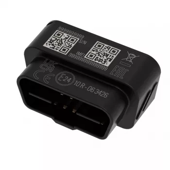 Rastreador GPS Teltonika FMB020 automóvel preto resistente ao pó 0,128 GB
