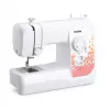 Máquina de costura Brother AZ14 mecânica — 14 pontos, leve, modelo AZ14VM1