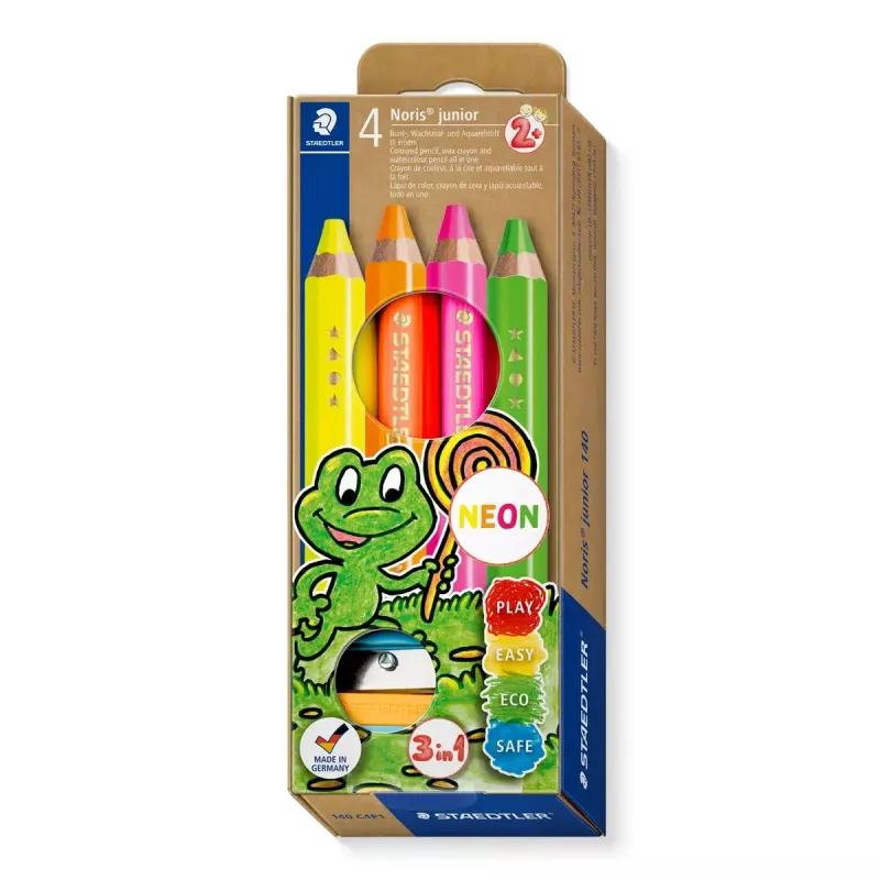 Staedtler Noris junior 3in1 140 C4P1 lápis de cor (4 un.)