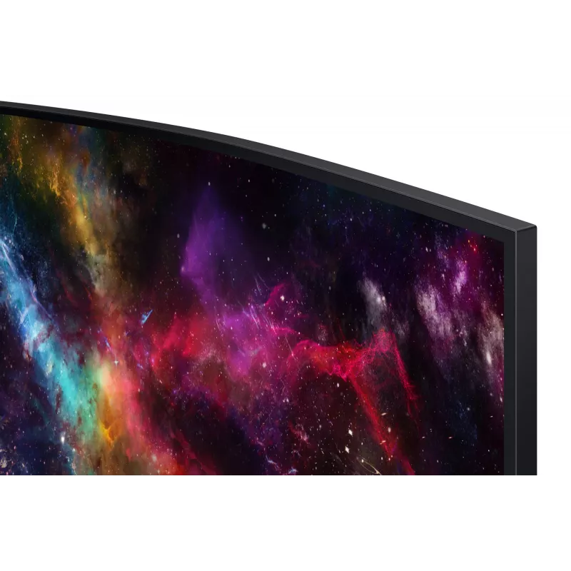 Monitor Samsung G95NC 144,8 cm (57 polegadas) 7680 x 2160 Dual UHD QLED branco