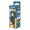 Lanterna de chaveiro Ansmann ML400R preta LED 5W recarregável por USB