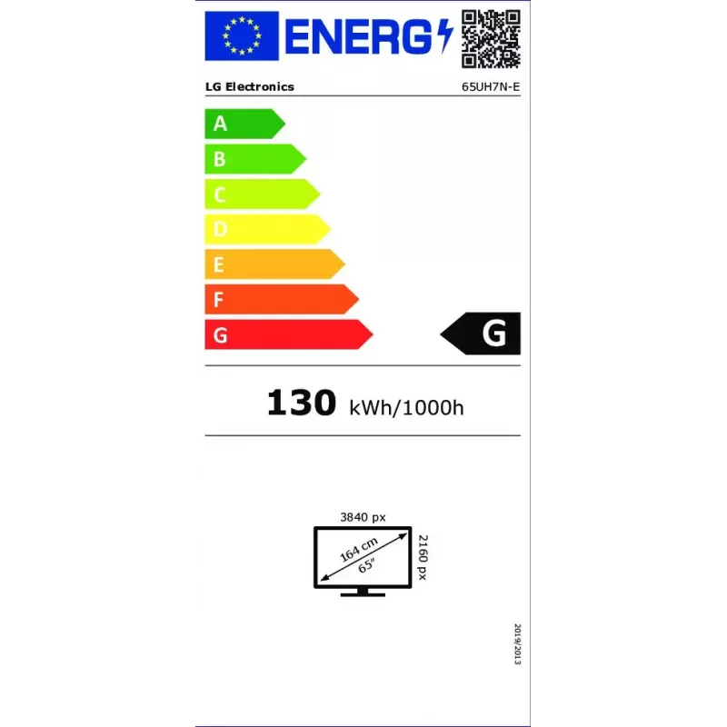 LG 65UH7N-E ecrã plano de sinalização digital 165,1 cm (65 polegadas) LED Wi-Fi 700 cd/m² 4K Ultra HD preto processador integrado WebOS 24/7