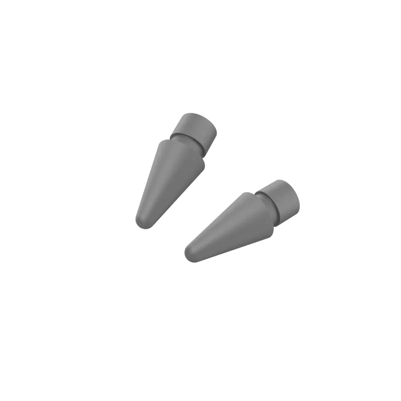 DEQSTER Pencil 2 pontas de substituição – pack de 2, ponta, cinzento, policloreto de vinilo (PVC), DEQSTER Pencil 2, China, 15,1 mm