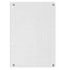 Caderno Oxford 400121610 A4+ 160 folhas preto cinzento