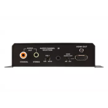 Receptor ATEN HDMI HDBaseT com extração de áudio / PoH bidirecional (4K@100m) (HDBaseT Class A) (PoH PSE & PD)