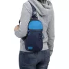 Mala de ombro Rivacase Dijon 25,6 cm (10,1 polegadas) azul com pega e alça de ombro