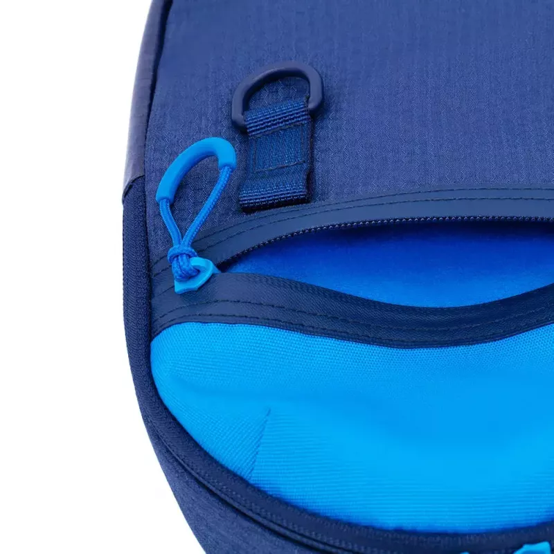 Mala de ombro Rivacase Dijon 25,6 cm (10,1 polegadas) azul com pega e alça de ombro