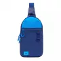 Mala de ombro Rivacase Dijon 25,6 cm (10,1 polegadas) azul com pega e alça de ombro
