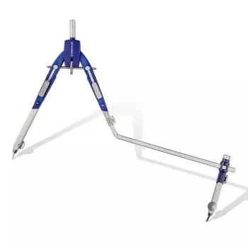 Staedtler Mars Comfort 552 02 compasso de ajuste rápido com haste de extensão, azul