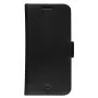 dbramante1928 Copenhagen Slim CSSSGTBL1434 capa com tampa para Samsung Galaxy S22, pele granulada, preta