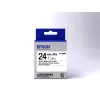 Cartucho de etiquetas Epson Standard LK-6WBN preto/branco 24mm (9m)