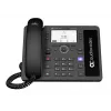 Telefone IP AudioCodes Teams C435HD-R PoE GbE preto, telefone IP, preto, auscultador com fios, Android, SIP info, teclas
