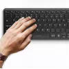 Teclado LogiLink ID0188 Home RF sem fios QWERTZ preto