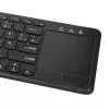 Teclado LogiLink ID0188 Home RF sem fios QWERTZ preto