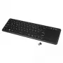 Teclado LogiLink ID0188 Home RF sem fios QWERTZ preto