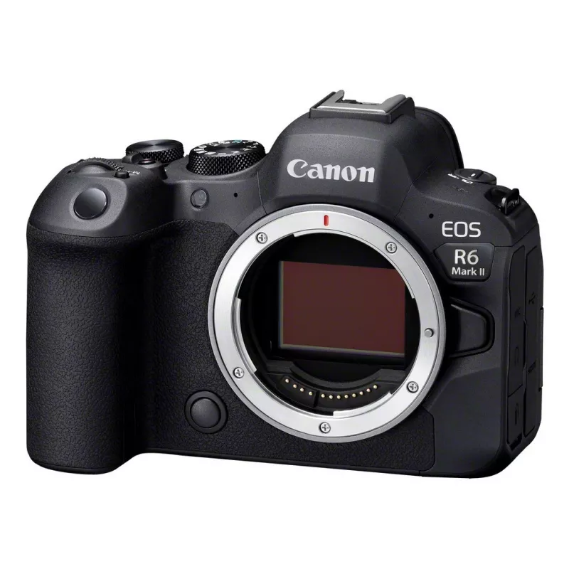 Canon EOS R6 Mark II 5666C004 câmara sem espelho (corpo MILC), 24,2 MP, CMOS, 6000 x 4000, 4K Ultra HD, ecrã tátil de 3 polegadas, Wi-Fi, obturador 1/8000 s, preta