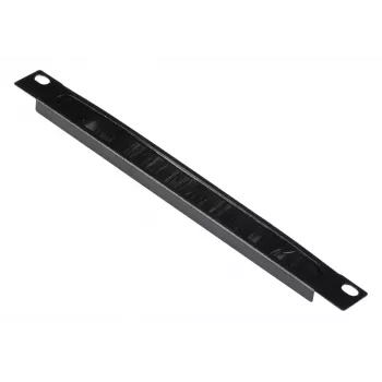 Painel de gestão de cabos EQUIP EZMB-10-B, metal, preto, acessório 1HE