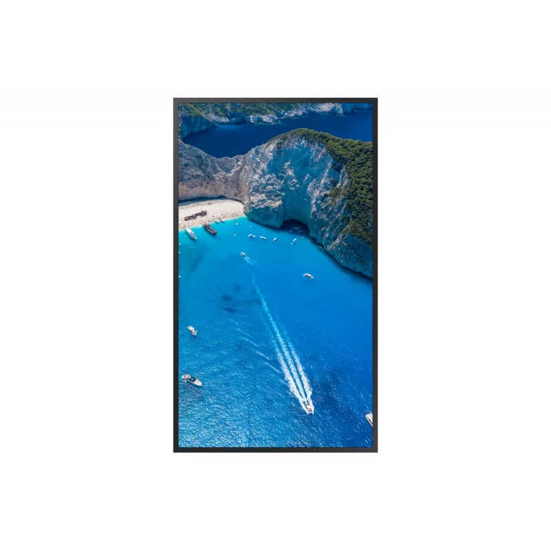 Ecrã de sinalização digital Samsung OM75A 190,5 cm (75 polegadas) LCD Wi-Fi 4000 cd/m² 4K Ultra HD preto processador integrado Tizen 5.0 24/7
