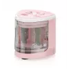 Afia-lápis elétrico Peach PO102 Rosa, Branco