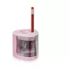 Afia-lápis elétrico Peach PO102 Rosa, Branco
